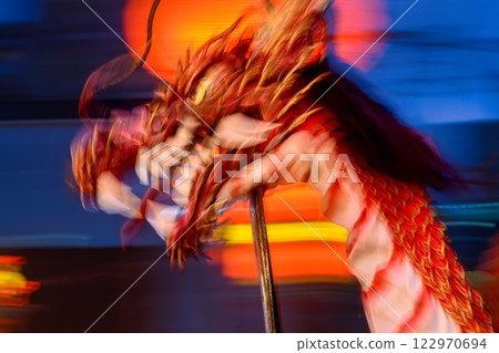 Nagasaki Lantern Festival Street Snap 122970694