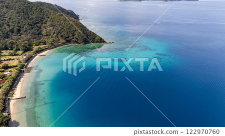 奄美大島瀨戶內町阿室釜白濱海灘 奄美大島瀨戶內町阿室釜白濱海灘 122970760