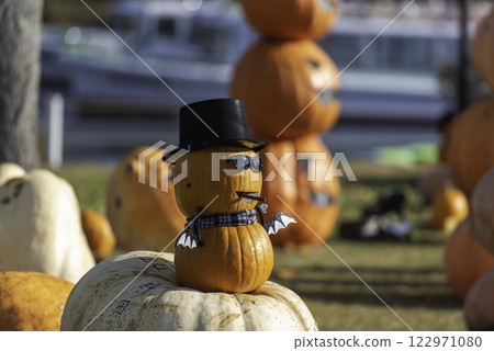 為萬聖節準備的南瓜 122971080