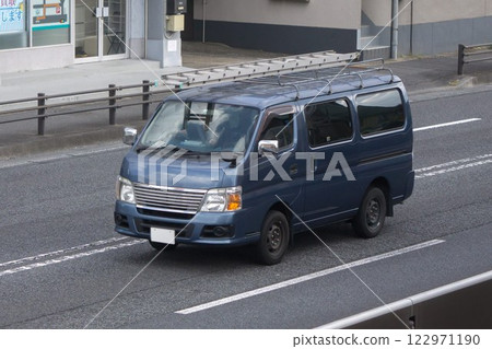 Wagon car road driving Wagon car road driving 122971190