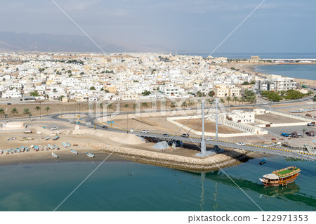 阿曼港口城市蘇爾的美麗景色 122971353