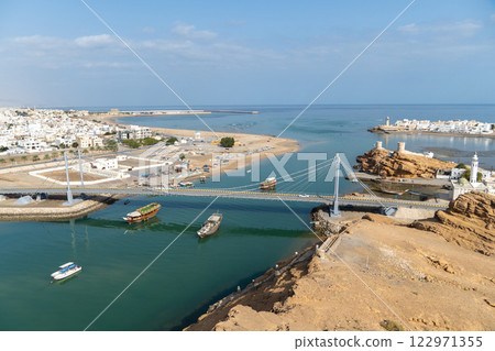 阿曼港口城市蘇爾的美麗景色 阿曼港口城市蘇爾的美麗景色 122971355