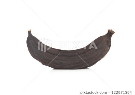 Banana comb rot isolated on white background 122971594