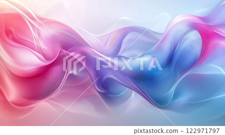 Background art in soft shades of blue and pink 122971797