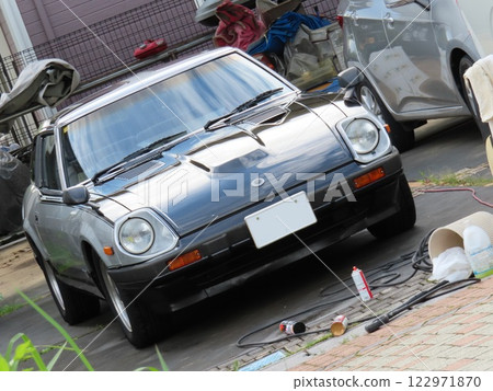 保存完好的經典日本跑車 保存完好的經典日本跑車 122971870