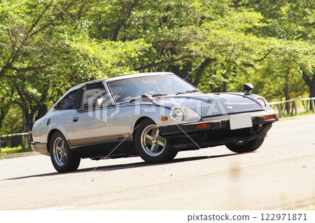 A beautifully preserved classic Japanese sports car 122971871