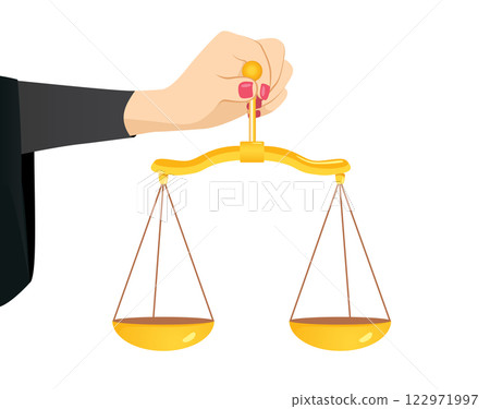 Close Up Illustration Of Golden Scale 122971997