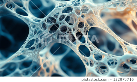 colorful shape made of fluid or net 122973716