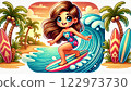 衝浪女孩 122973730
