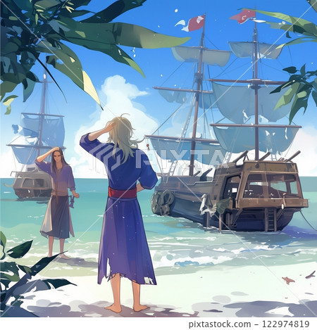 Pirates' Departure | The Beginning of a New Voyage 122974819