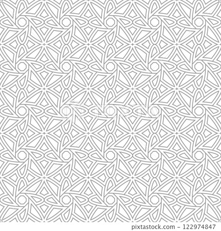 Seamless geometric pattern. Template for texture, textiles, creative ideas and design Seamless geometric pattern. Template for texture, textiles, creative ideas and design 122974847