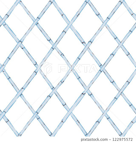 Vintage lattice pattern featuring bamboo and cane webbing, illustrated as a vector pattern. This geometric ornament is inspired by traditional Chinese design. Vintage lattice pattern featuring bamboo and cane webbing, illustrated as a vector pattern. This geometric ornament is inspired by traditional Chinese design. 122975572