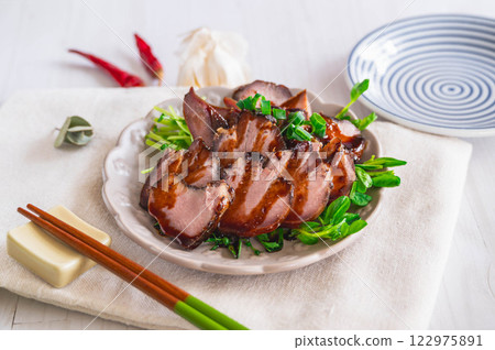 豬舌烤豬肉 豬舌烤豬肉 122975891