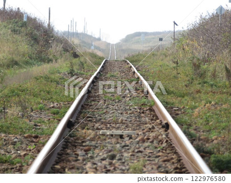 Railway Scenery, Koshimizu Town, Hokkaido 122976580