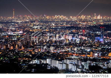 《東京》東京全景/城市夜景 《東京》東京全景/城市夜景 122977318
