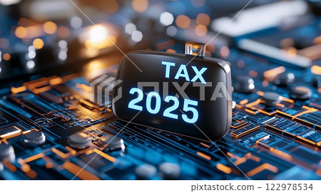 Abstract financial network with glowing neon blue rays representing the future of tax and finance in 2025 Depicting the digital transformation technology innovation Abstract financial network with glowing neon blue rays representing the future of tax and finance in 2025 Depicting the digital transformation technology innovation 122978534