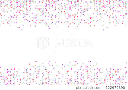 Multicolor dotted background, colorful vector texture with circles. Glitter abstract illustration with blurred drops of rain. Pattern for ads, web page, wallpaper, poster, banner. Copy space Multicolor dotted background, colorful vector texture with circles. Glitter abstract illustration with blurred drops of rain. Pattern for ads, web page, wallpaper, poster, banner. Copy space 122979890