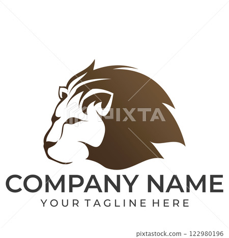 Lion Logo Template vector icon Lion Logo Template vector icon 122980196