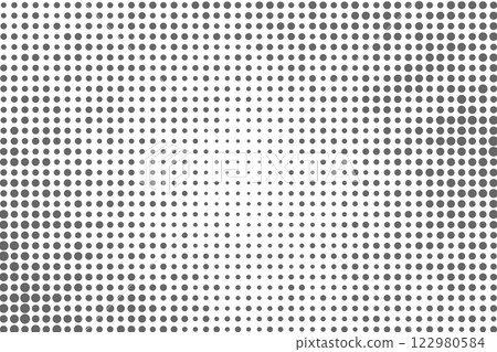 Pop art creative concept colorful comics book magazine cover. Polka dots grey background. Cartoon halftone retro pattern. Abstract template design for poster, card, sale banner, empty bubble 122980584