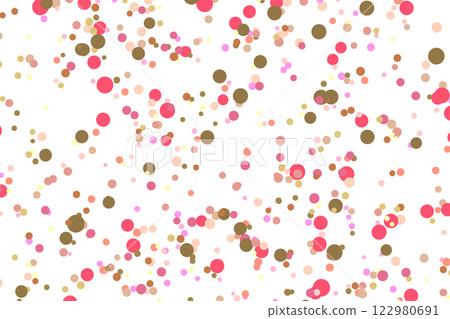 Light multicolor background, colorful vector texture with circles. Splash effect banner. Glitter silver dot abstract illustration with blurred drops of rain. Pattern for web page, banner,poster, card 122980691