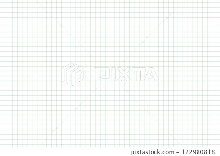 Graph paper. Printable squared grid paper with color horizontal lines. Geometric background for school, textures, notebook, diary. Realistic lined paper blank size reversal A5 122980818