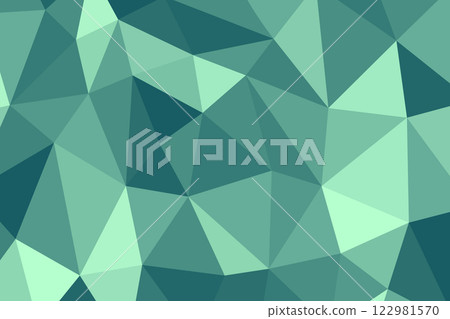 Polygonal rainbow mosaic background. Abstract low poly vector illustration. Triangular pattern in halftone style. Template geometric business design with triangle for poster, banner, card, flyer 122981570