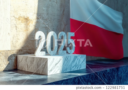 Poland in the year 2025 stands out as a powerful symbol of national progress and unity 122981731