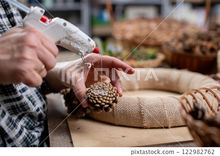 Engaging in Crafting with Nature Creating Charming Holiday Pinecone Decorations for All Engaging in Crafting with Nature Creating Charming Holiday Pinecone Decorations for All 122982762