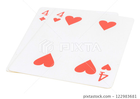 card gambling nine isolated on white background card gambling nine isolated on white background 122983681