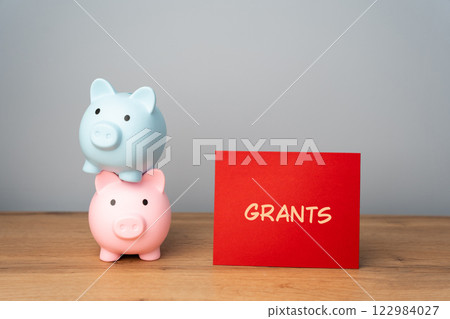 Grants concept. Non-repayable funds provided by governments, organizations, or institutions to individuals, businesses for specific purposes, such as education, research, or community development. Grants concept. Non-repayable funds provided by governments, organizations, or institutions to individuals, businesses for specific purposes, such as education, research, or community development. 122984027