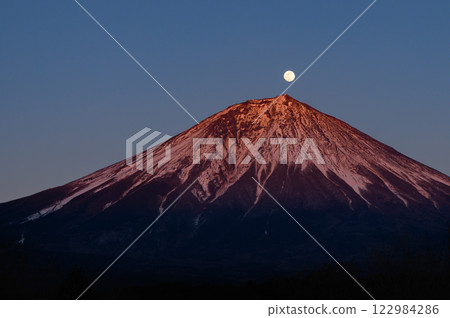 從富士宮市（紅富士）欣賞「明珠富士山」的壯麗景色 122984286