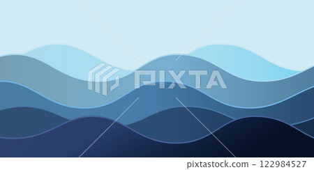 簡單波浪 簡單波浪 122984527