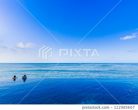 夏季,大海,度假勝地形象夏威夷 夏季,大海,度假勝地形象夏威夷 122985607