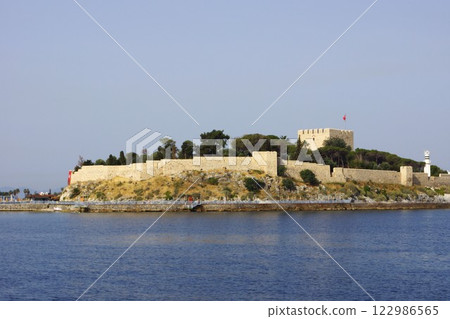Kusadasi Castle in Kusadasi, Turkey 122986565