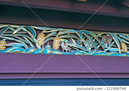 Ueno Toshogu Shrine, lattice wall carvings [Taito-ku, Tokyo] 122986746