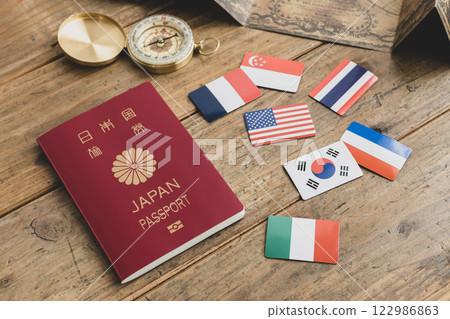 護照海外旅行圖 護照海外旅行圖 122986863