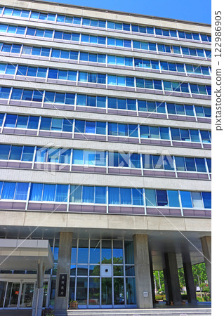 Nagano City, Nagano Prefecture, scenery of the Nagano Prefectural Office Nagano City, Nagano Prefecture, scenery of the Nagano Prefectural Office 122986905