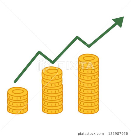 Investing Future illustration finance illustration 122987956