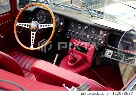 Classic convertible front seat Classic convertible front seat 122988687