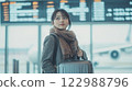Airport and woman 122988796