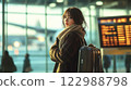 Airport and woman 122988798