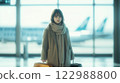 Airport and woman 122988800