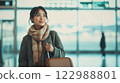 Airport and woman 122988801