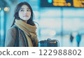 Airport and woman 122988802