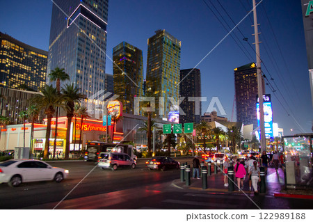 拉斯維加斯大道夜景 122989188