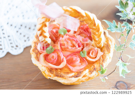 玫瑰花籃派 122989925