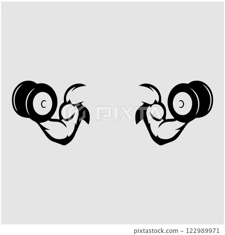 barbael icon vectors illustration symbol design barbael icon vectors illustration symbol design 122989971