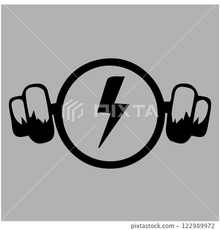 barbael icon vectors illustration symbol design barbael icon vectors illustration symbol design 122989972
