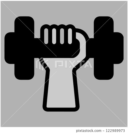 barbael icon vectors illustration symbol design barbael icon vectors illustration symbol design 122989973