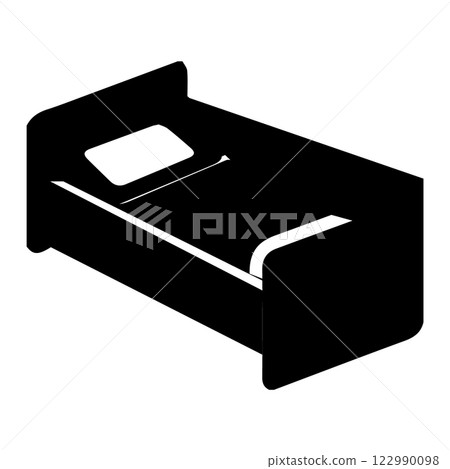 mattress icon vectors illustration symbol design 122990098